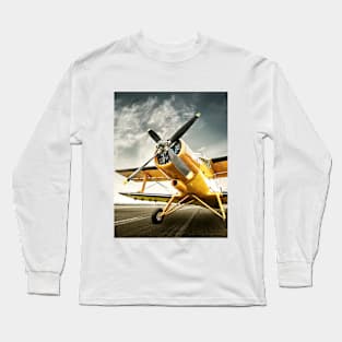 Plane Runway Long Sleeve T-Shirt